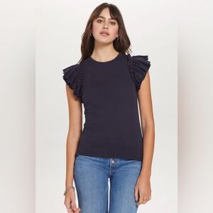 Goldie Double Ruffle Tee